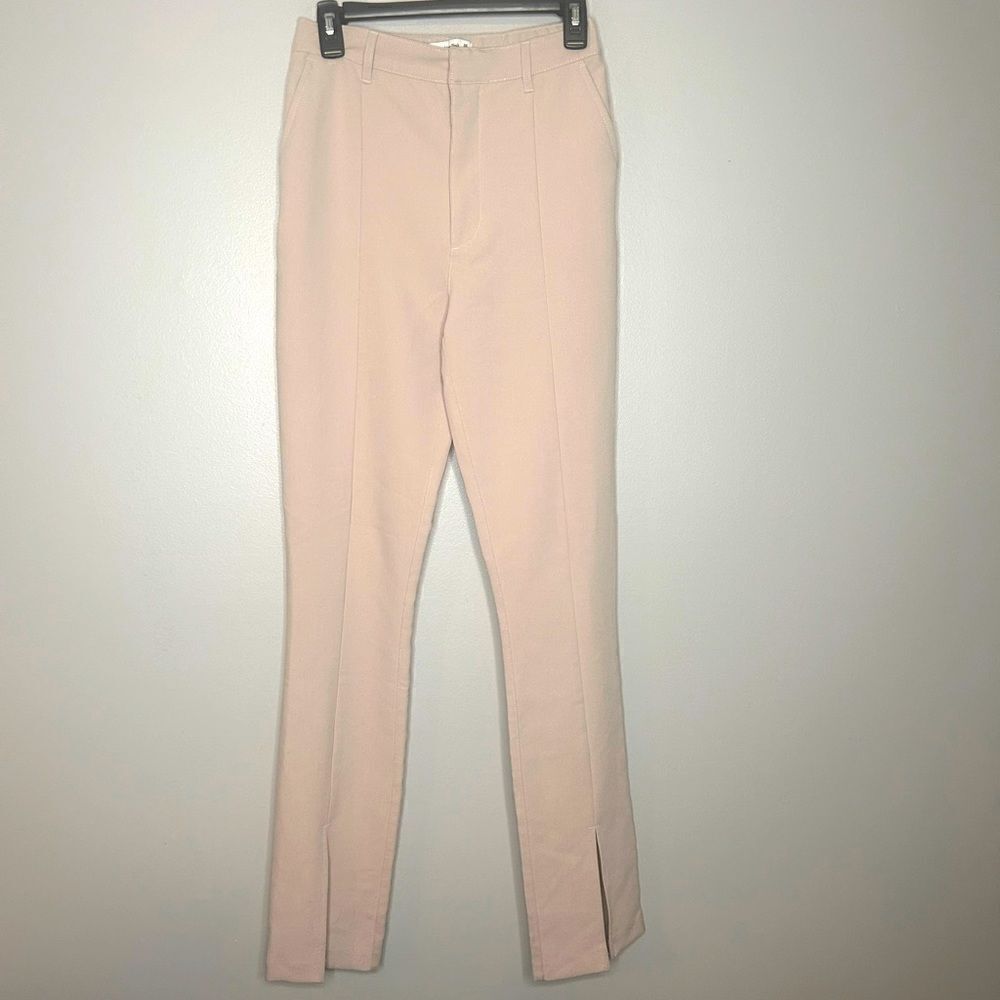 Abercrombie & Fitch Split Hem Ultra High Rise Pants